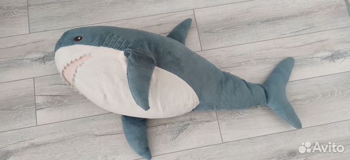 Игрушка мягкая акула IKEA