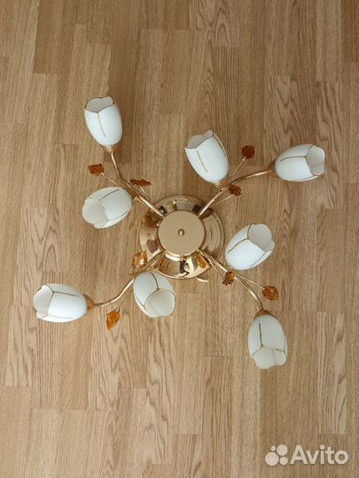 Люстра потолочная бу
