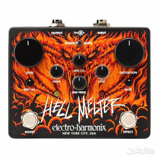 Electro-Harmonix Hell Melter Advanced Metal Distor