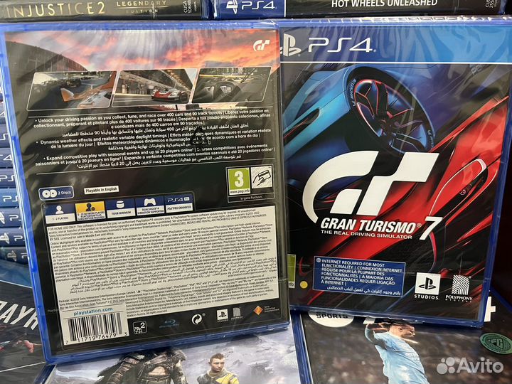 Диск Gran Turismo 7 PS4 (Новая, Русские субтитры)