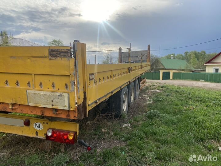 Полуприцеп бортовой Schmitz Cargobull S01, 2000