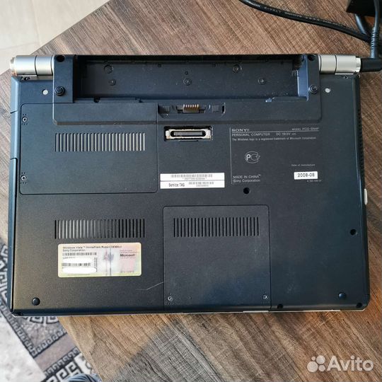 Ноутбук Sony vgn-sr11mr
