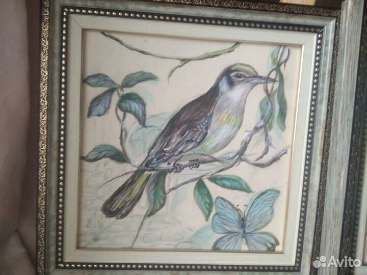 Картина райские птицы