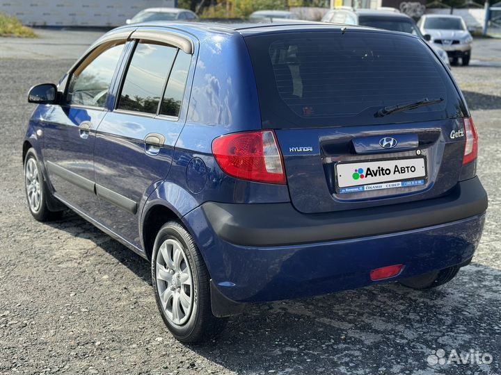 Hyundai Getz 1.4 МТ, 2007, 194 900 км