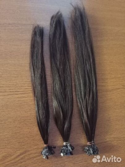 Волосы для наращивания натуральные бу