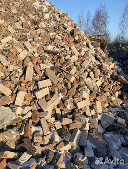 Щебень Бой кирпича пгс Песок Гравий Крошка Чернозе