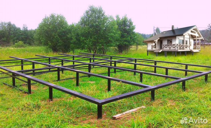 Винтовые сваи, геошурупы под ключ