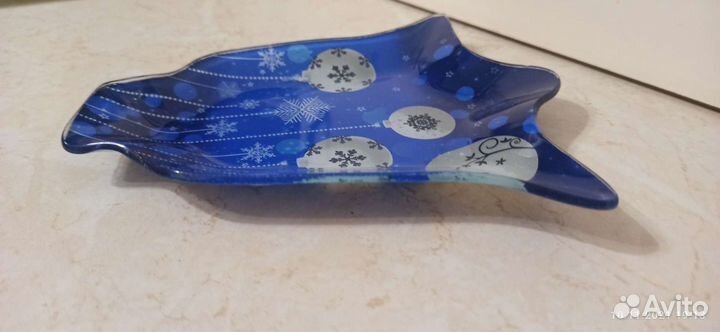 Новогодние тарелки декоративные