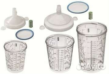 SATA RPS комплект сменных стаканчиков с фильтрами