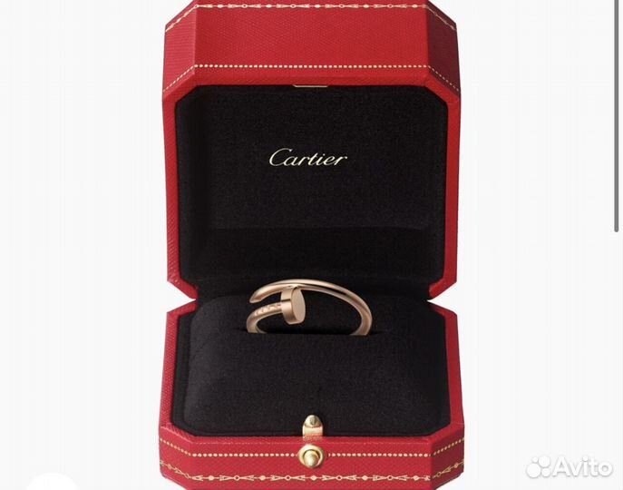 Золотое кольцо cartier оригинал новое