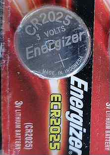 Батарейка energizer CR 2025 3 volts