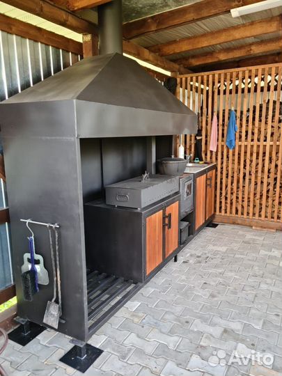 Мангальный комплекс из металла