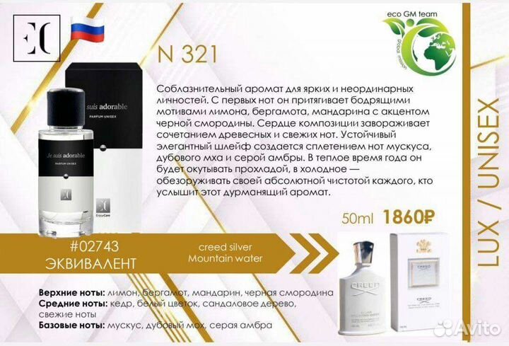 Духи гринвей