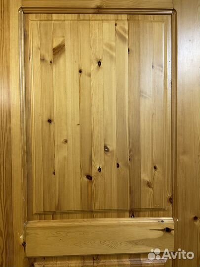 Дверь массив дерева с коробкой. Красивая. Доставка