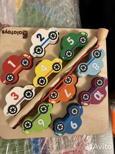 Развивающие игрушки пакетом