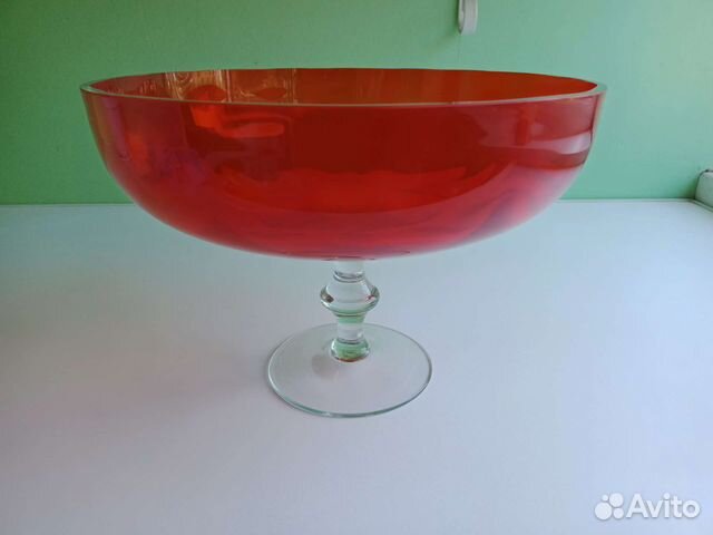 Ваза Авт. Галина Антонова худ. стекло дхз 70-е гг