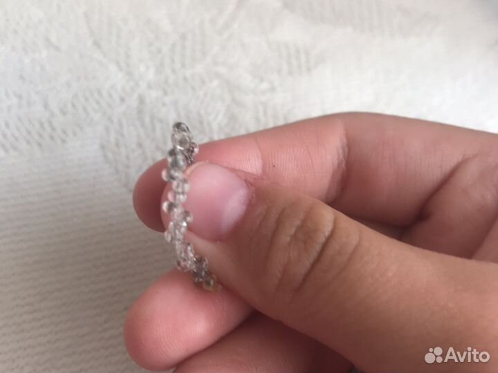 Кольцо из бисера