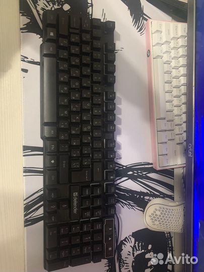 Игровая клавиатура с подсветкой мембранная