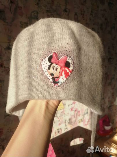 Шапка зимняя для девочки 48 50