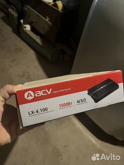 Сабвуфер и усилитель