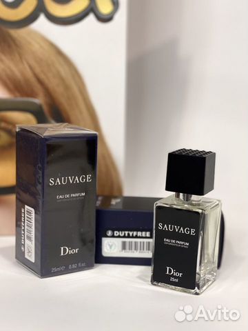 Оригинальный тестер Dior Sauvage объявление продам