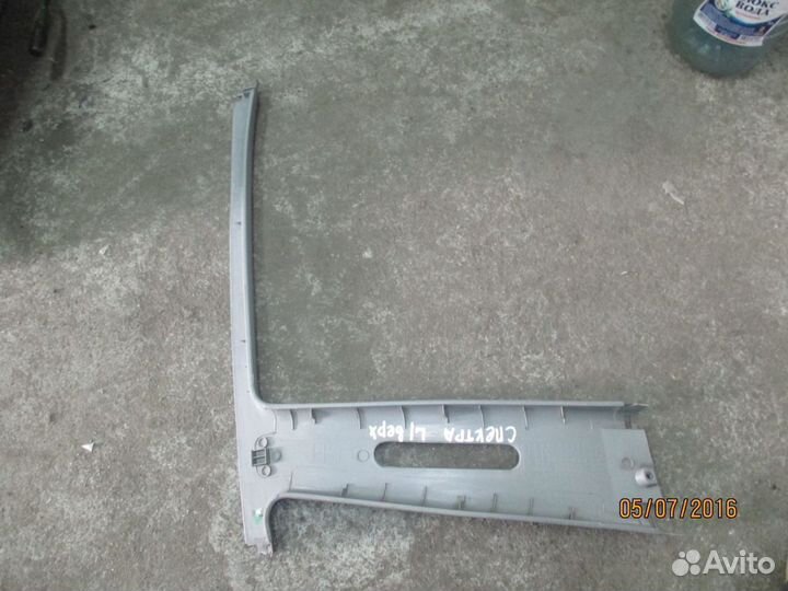 Обшивка стойки средней правой верхняя Киа Спектра
