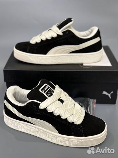 Кроссовки Puma x Pleasures Suede XL black