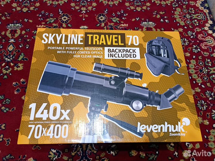 Телескоп Levenhuk Travel 70