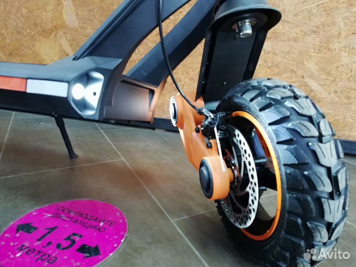 Электросамокат Kugoo G3 чёрный