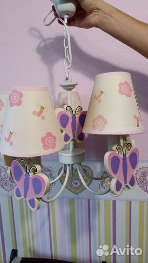 Люстра в детскую комнату