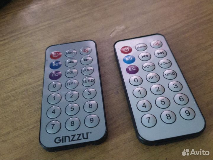Пульт ду от колонок ginzzu
