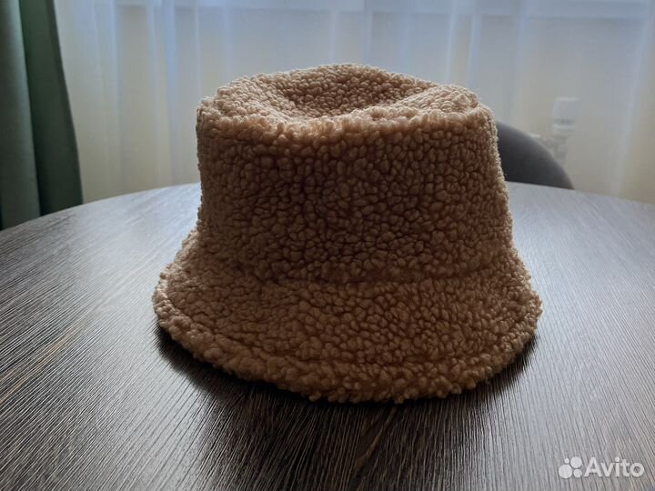 Шляпа панама меховая женская