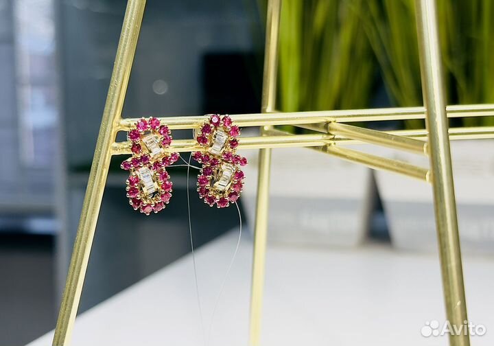 Серьги (750) 10,49 гр