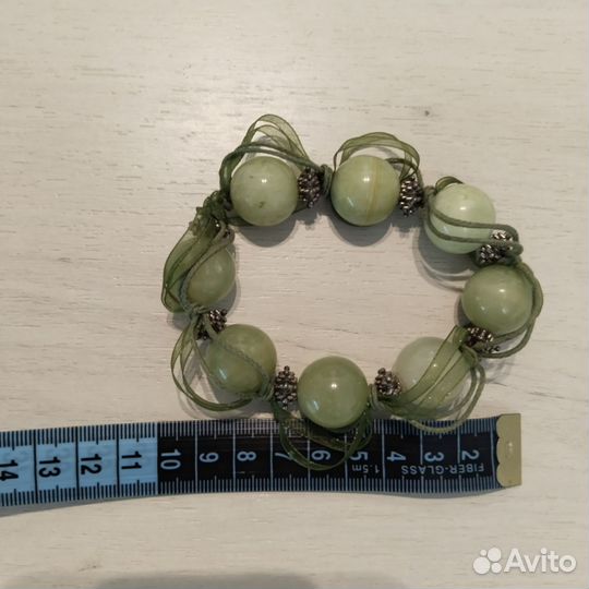 Браслет из натуральных камней оникс