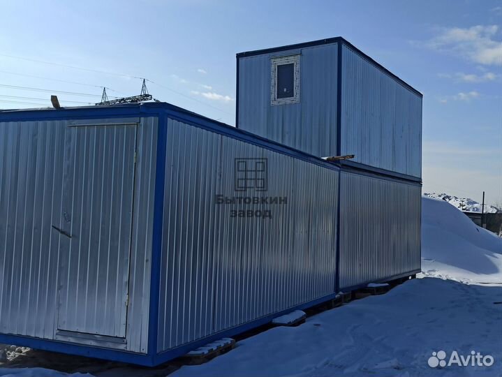 Блок контейнер утепленный зимний вариант в наличии