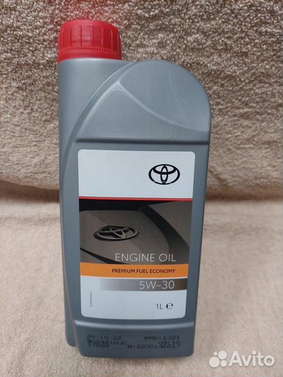 Масло моторное toyota 5w30, 1л оригинал