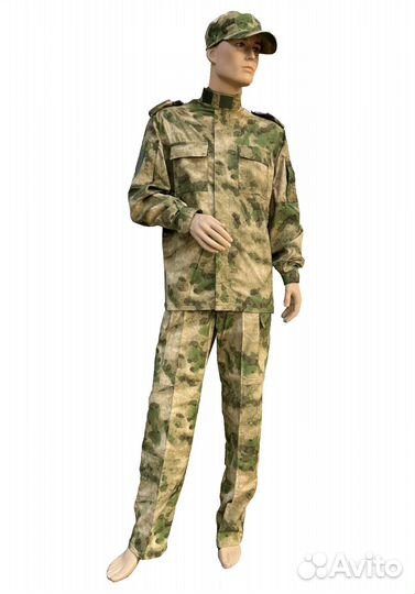 Костюм росгвардия синяя точка, мох (ТК. вискоза)