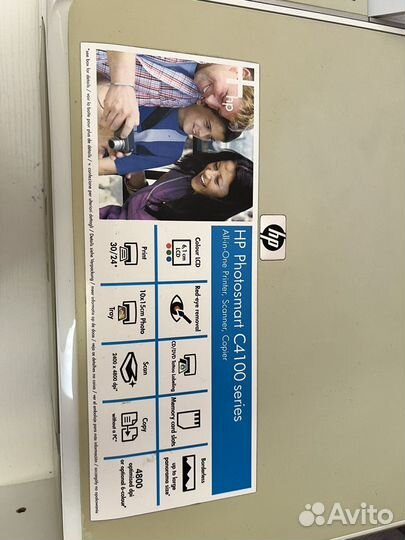 Цветной струйный принтер hp с4183