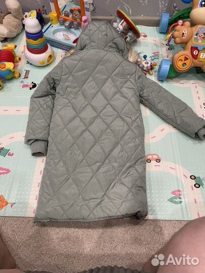 Пальто зимнее для девочки 140