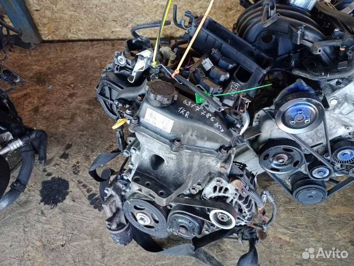 Двигатель Peugeot 107 1KR-FE 384F