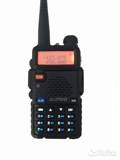 Рация boufeng UV-5R 5W черная, 140/433
