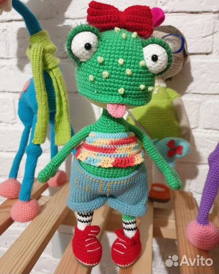 Hand made лягушка