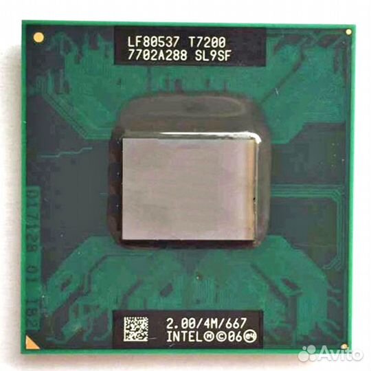Процессоры intel core 2 duo cpu