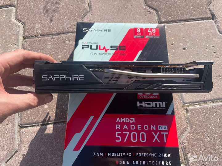Видеокарты Sapphire RX 5700 XT 8gb