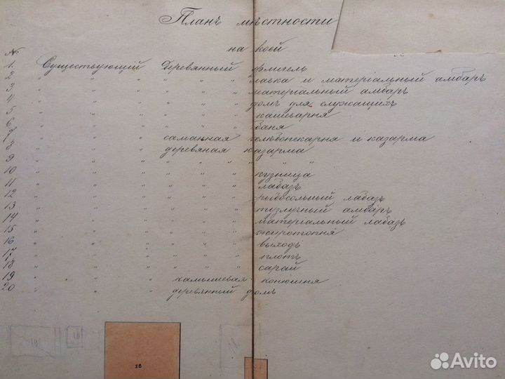 Чертёж-проект-1896 года. Ручная работа