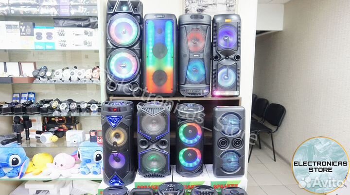 Большая Колонка зикьюс-6213 Blue Новая