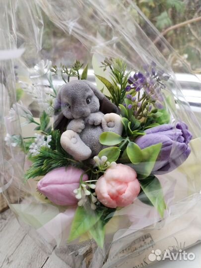 Букет из мыла