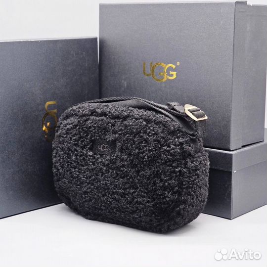 Черная сумка UGG Premium тренд 2024