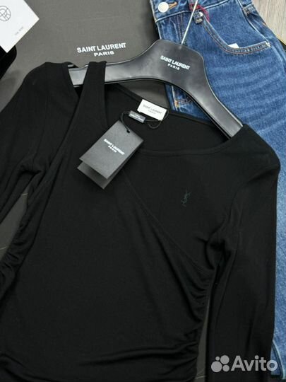 Лонгслив Saint Laurent.Премиум