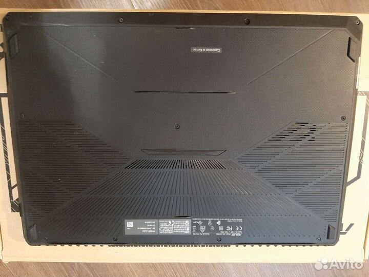 Игровой ноутбук asus TUF gaming 17